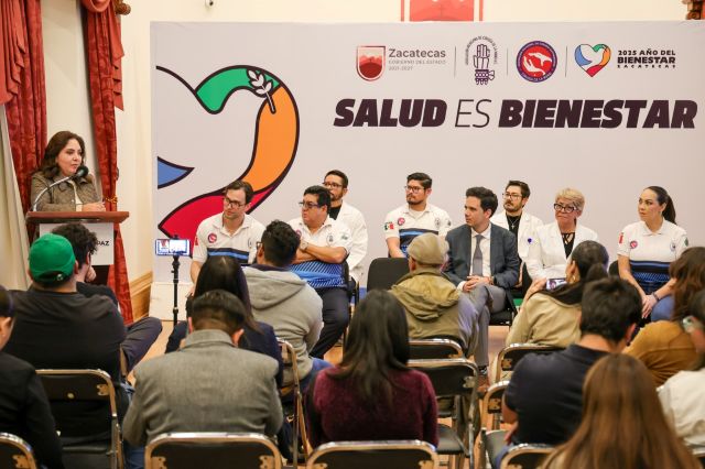 Hoy, en rueda de prensa se dio a conocer esta jornada por la presidenta de SEDIF y otros funcionarios, así como médicos Sara