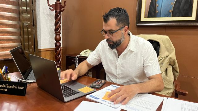 Armando Flores, rector de la UAZ armando flores rector