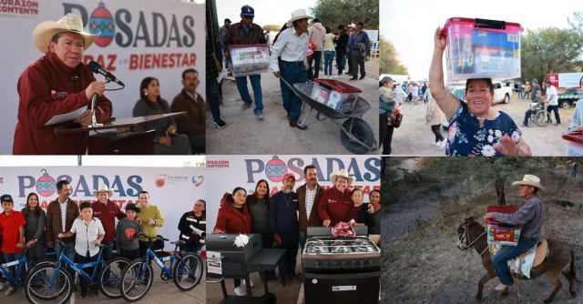 Encuentro del gobernador David Monreal con pobladores de Tlaltenango Tepetongo Zac