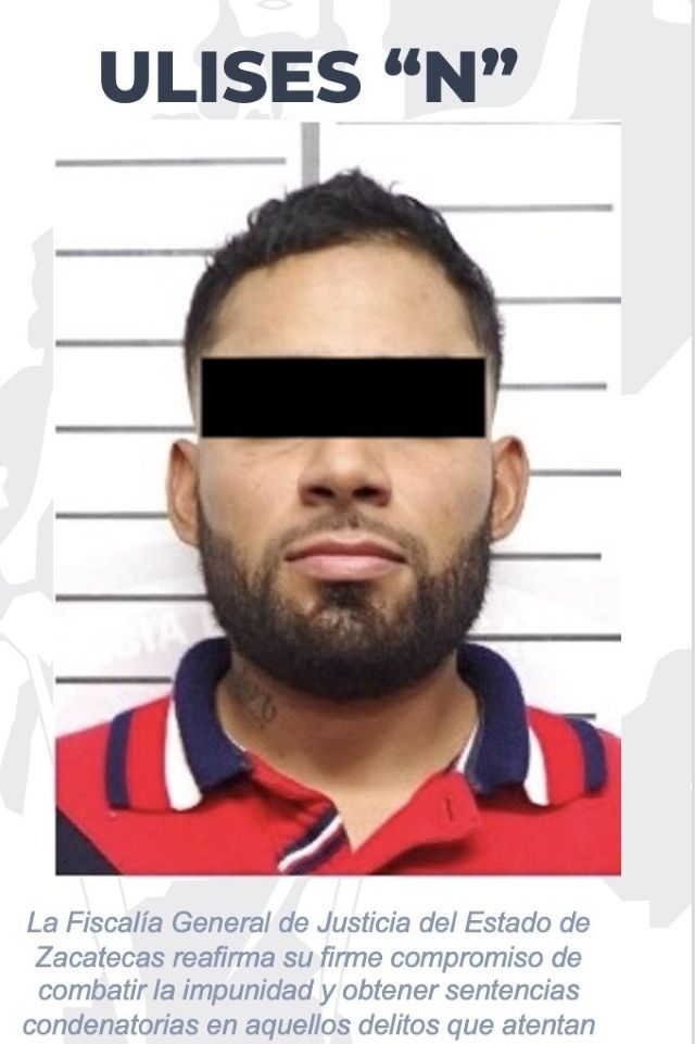 Foto de la FGJEZ Ulises maltrato