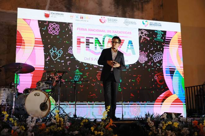 El secretario Rodrigo Reyes, durante su mensaje WhatsApp Image 2025 08 04 at 9.41.20 PM