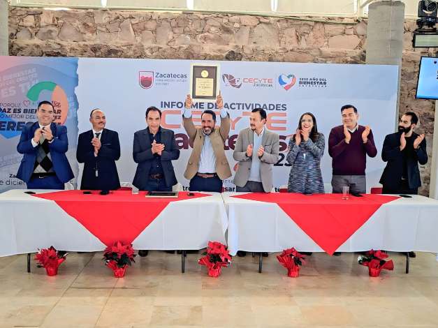 Cecytez, segundo mejor colegio del país: Gobierno de México