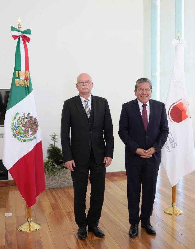 El mandatario de Zacatecas y Clemens von Goetze WhatsApp Image 2026 02 16 at 4.13.13 PM