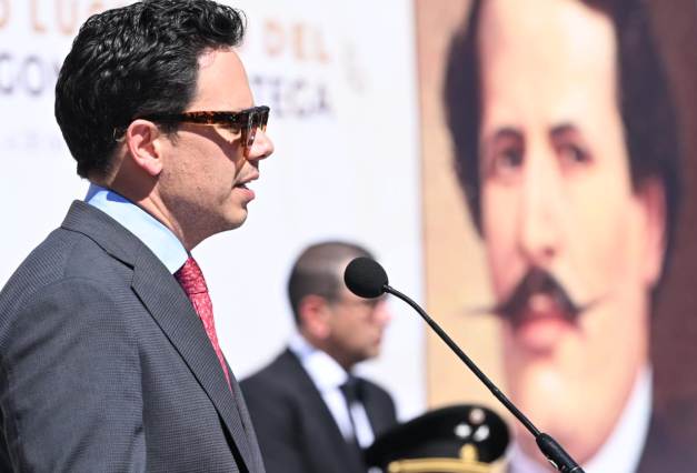 El titular de la Secretaría General de Gobierno, durante su mensaje WhatsApp Image 2026 02 28 at 3.27.39 PM 1