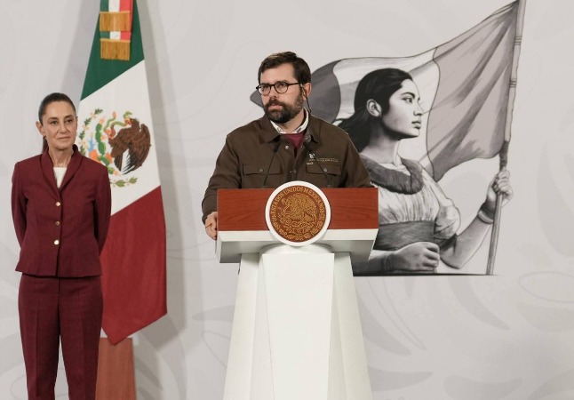 Alejandro Svarch Pérez, director general del IMSS-Bienestar, en La Mañanera del Pueblo WhatsApp Image 2026 03 17 at 1.50.15 PM