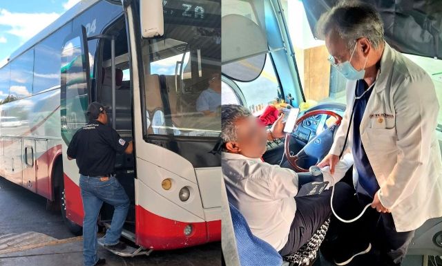 Se revisa el estado de salud integral de los choferes como el estado mecánico del autobús ajhora nueva