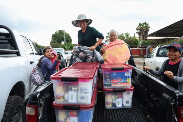 Familias rurales recibieron con beneplácito los paquetes de víveres apoyos alimentarios 1