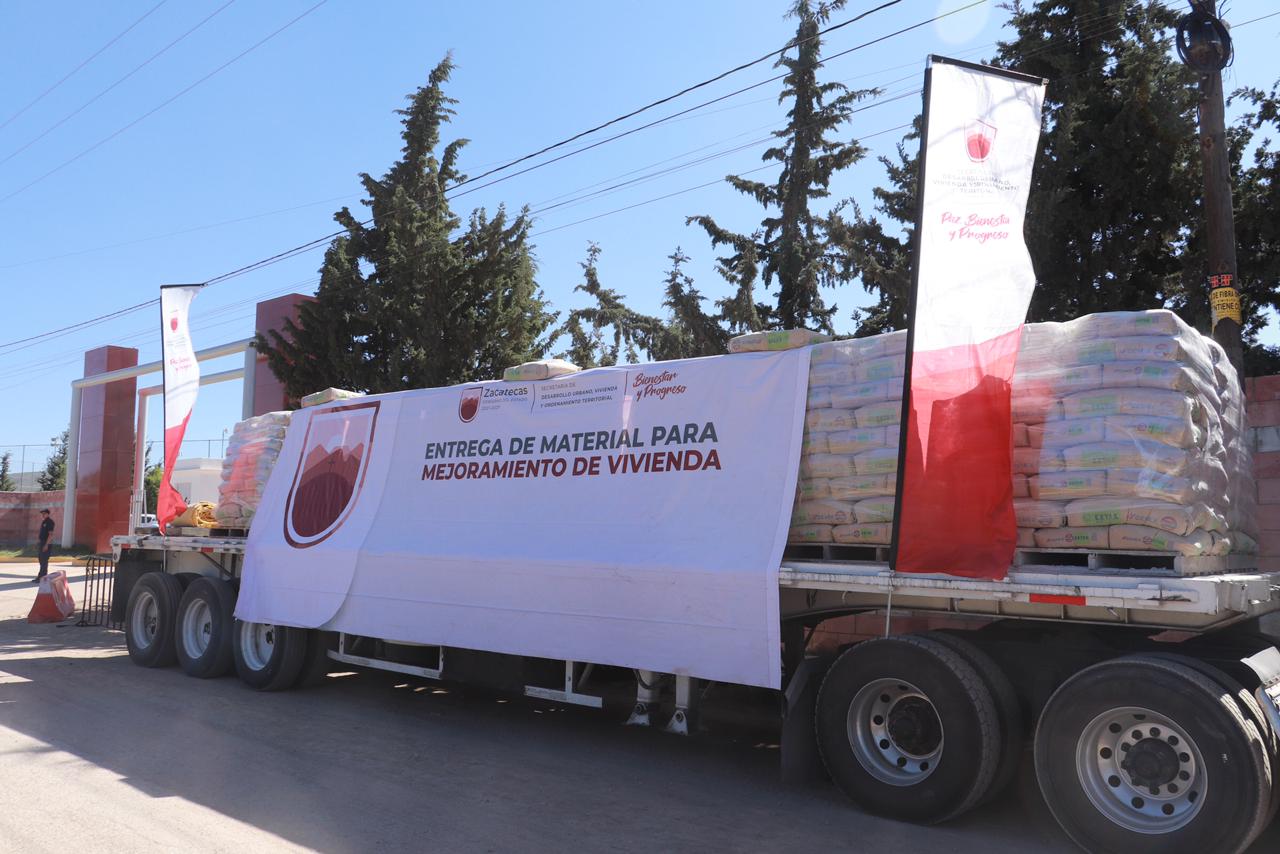 Para viviendas camion de materiales