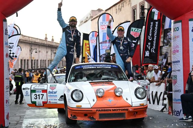 Con su victoria en la Carrera Panamericana 2025 Ricardo Cordero alcanzó siete títulos carrera 6