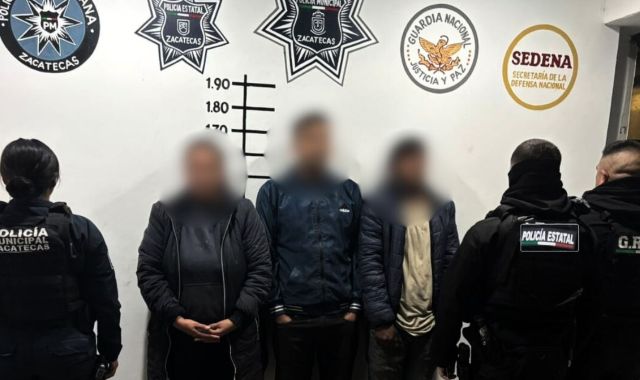 Fueron puestas a disposición de la Fiscalía General de Justicia del Estado de Zacatecas ddos h y una m