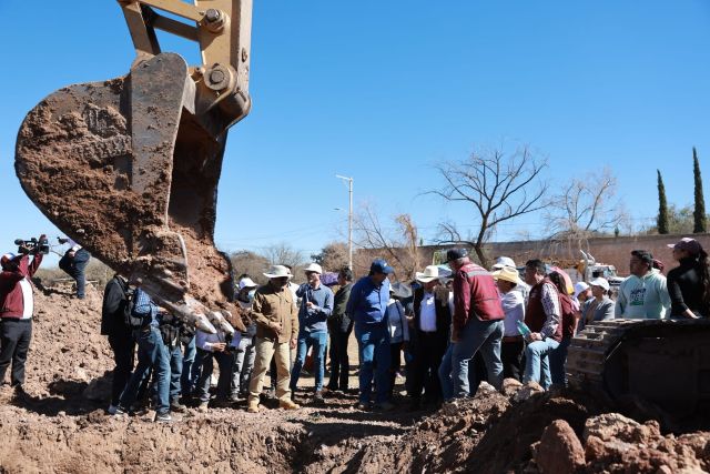 David Monreal Ávila puso en marcha los trabajos dio inicio