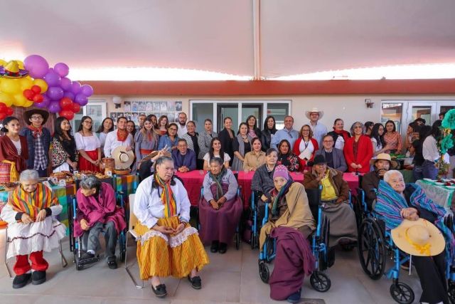 Celebración en Casa del Abuelo el festival