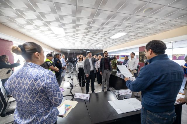 Rindieron protesta ante el alcalde Pepe Saldívar elcomite