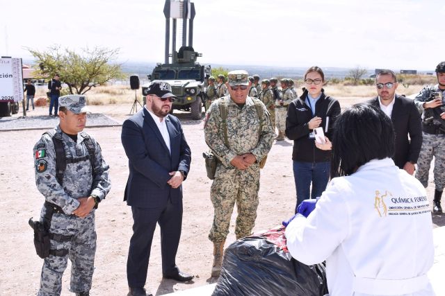 La quema de estupefacientes fue en Fresnillo en Fresnillo