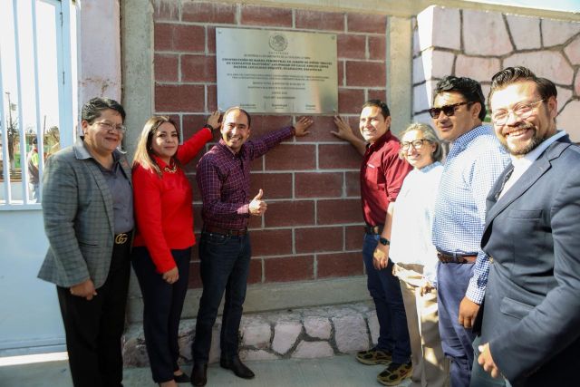 En el plantel de preescolar en zoquite