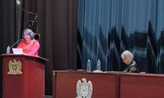 Fausta Gantús en su exposición fausta gantus