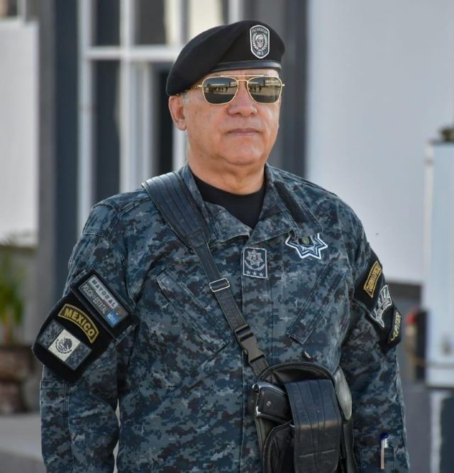 General Arturo Medina Mayoral, secretario de Seguridad Pública del Estado general Arturo Medina