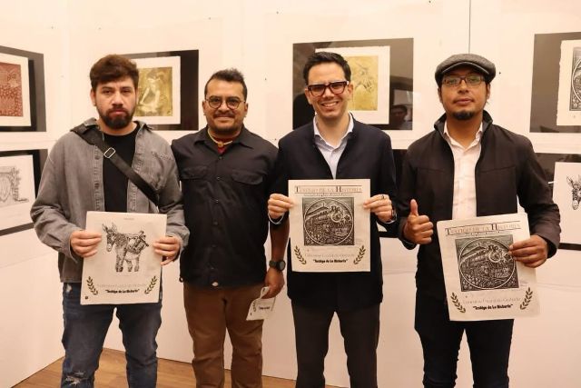 Los ganadores grabados