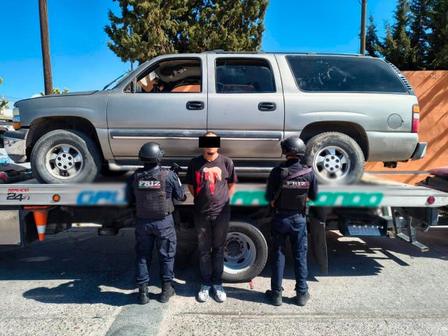 El teléfono fue geolocalizado en la camioneta que resultó con reporte de robo gustavo en lios