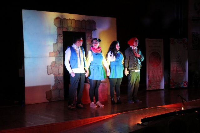 En dicho evento se presentó obra teatral hazlo cool