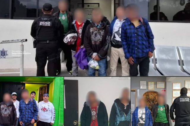 Ellos recurrentemente ingresan a las instalaciones de la Comandancia Municipal hombres calle