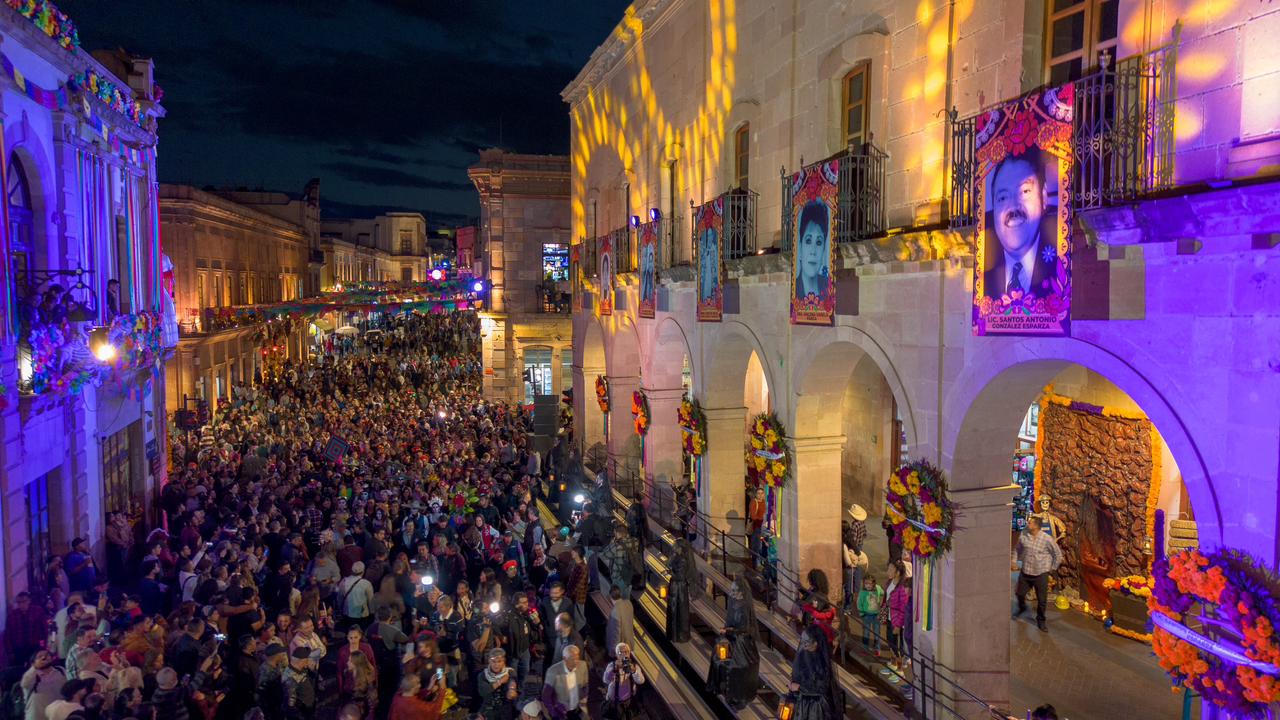 Homenaje a personajes zacatecanos en el Portal de Rosales homenaje portal