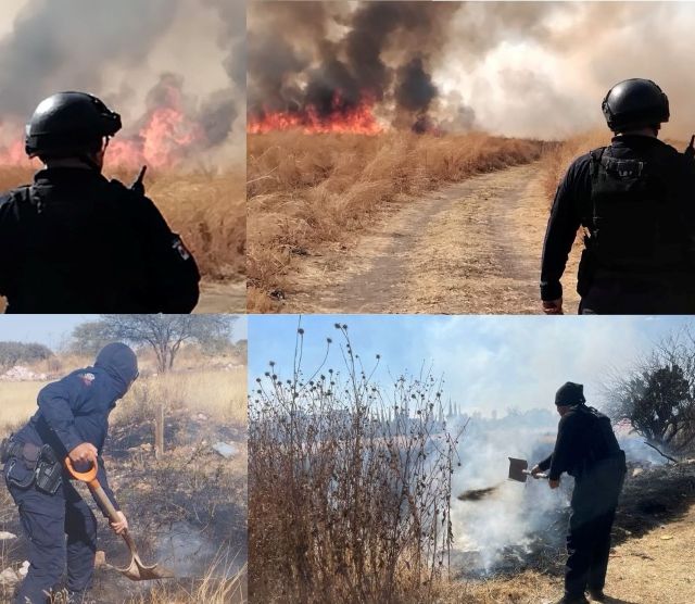 Fotos Protección Civil en varios municipios incebdios mpio