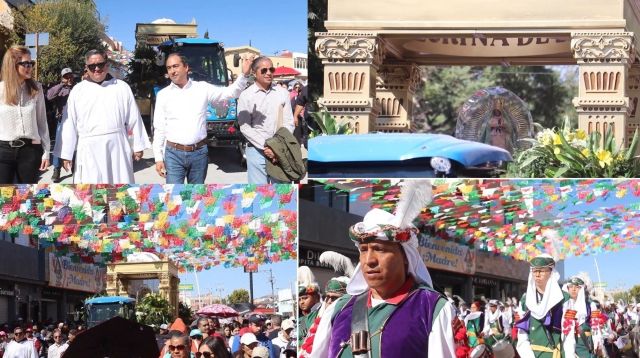 En el Pueblo Mágico de Guadalupe peregrinacion la preladita