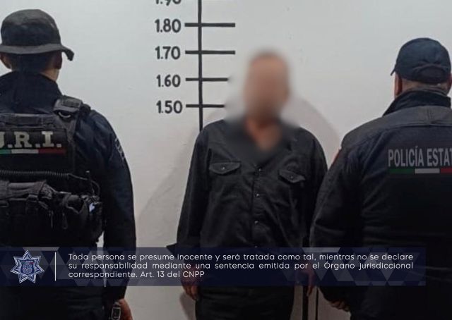 Tras su arresto fue presentado ante la FGJEZ presentado ante la FGJEZ