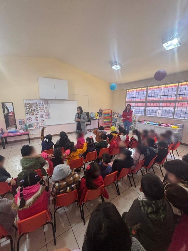 Martha Berenice Vázquez González, frente de grupos infantiles prevencion fiscal