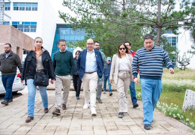 Estuvieron en varias unidades académicas recorridos