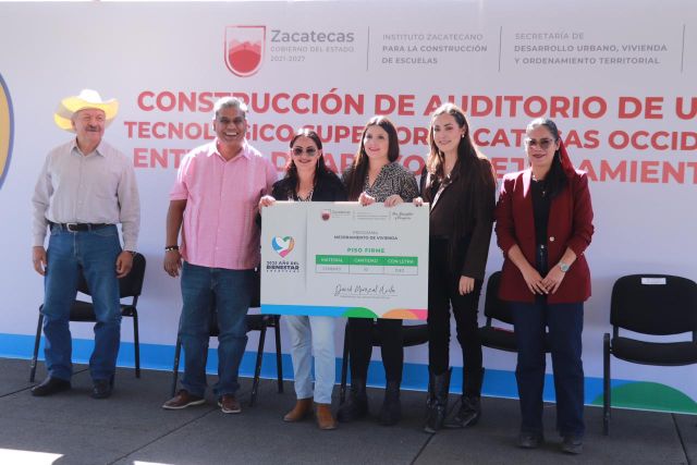 Acto en Sombrerete recursos ed y viv