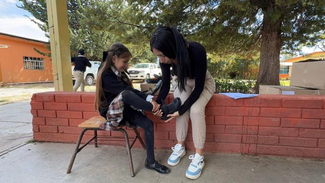 Varias escuelas del municipio recibieron el calzado escolar rurales rurales
