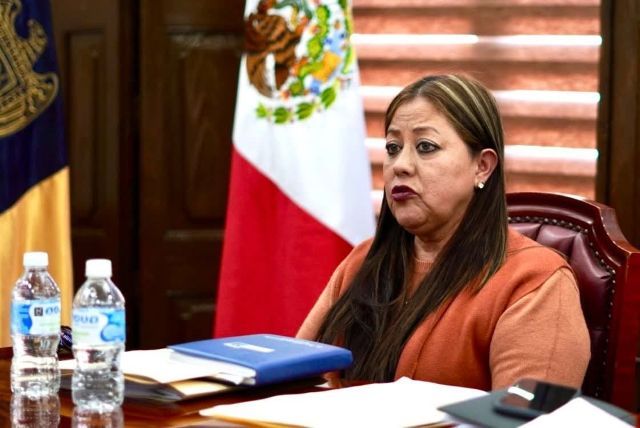 María del Carmen Saucedo Ríos, secretaria general del STUAZ secretaria general del STUAZ