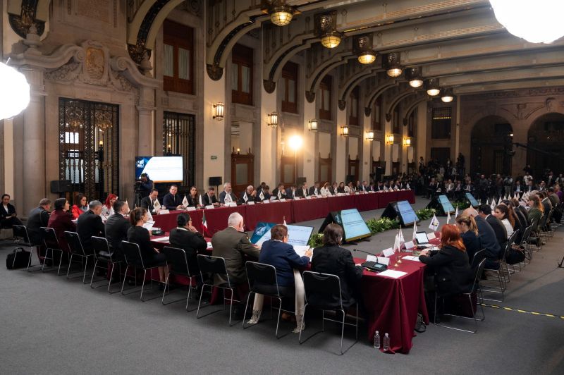 Aspecto de la reunión sesion consejo de s