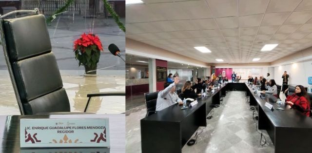 Por unanimidad el regidor priista y ex alcalde de Guadalupe fue separado del cargo sesion de cabildo guadalupe