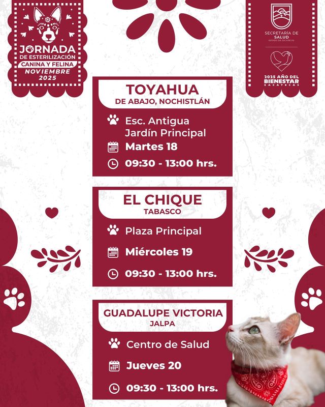 Son tres sitios en estos municipios donde se realizarán las cirugías tres puntos