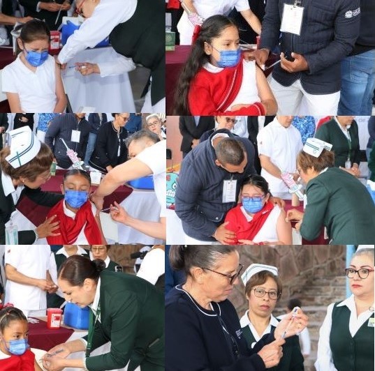 En el arranque de la campaña vacunas ph