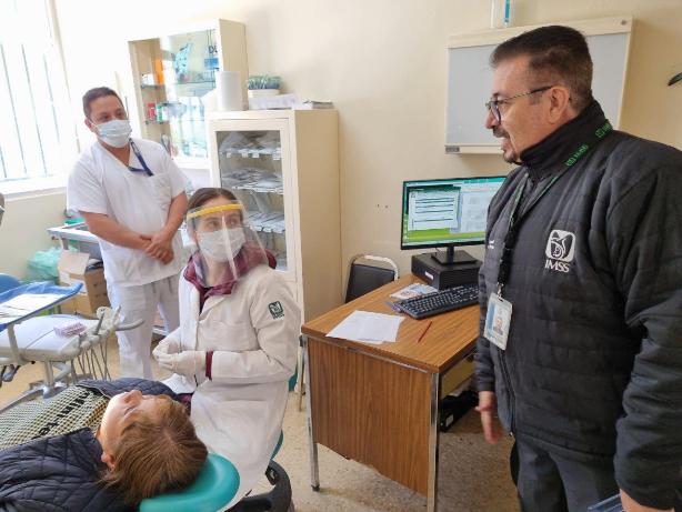 El médico Leopoldo Santillán encabezó el recorrido 20250120 125339
