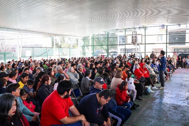 El secretario General de Gobierno, durante su mensaje WhatsApp Image 2025 01 18 at 7.01.38 PM