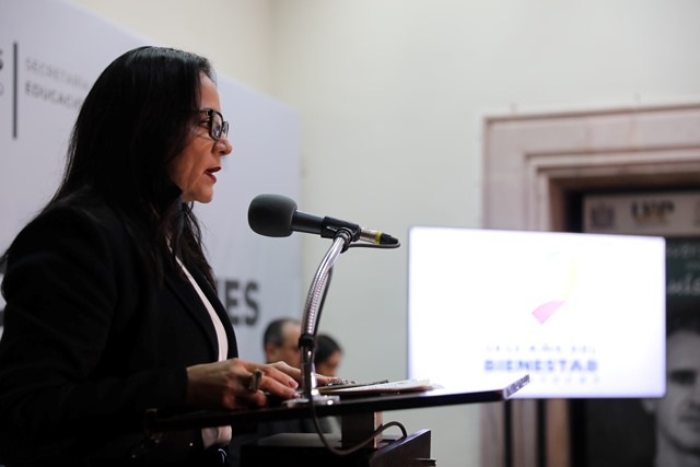 La secretaria de Educación, en conferencia de prensa WhatsApp Image 2025 01 28 at 2.19.44 PM