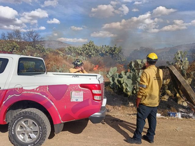 En Lomas de Bracho amplia superficie quedó consumida lomasdebrach1