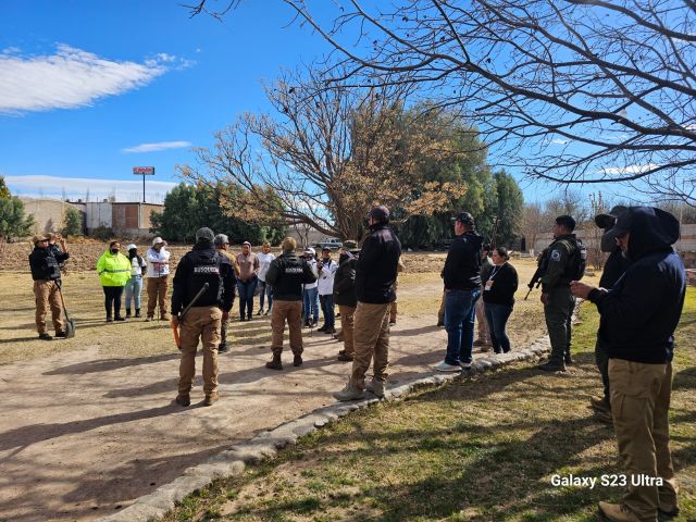 Las brigadas estuvieron en un rancho, un corral y lienzo charro rio dos