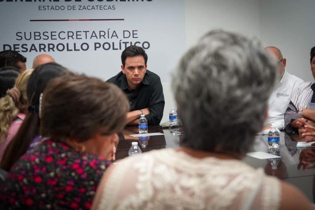 Reunión en la Secretaría General de Gobierno con el titular Rodrigo Reyes Mugüerza mecanismo de at