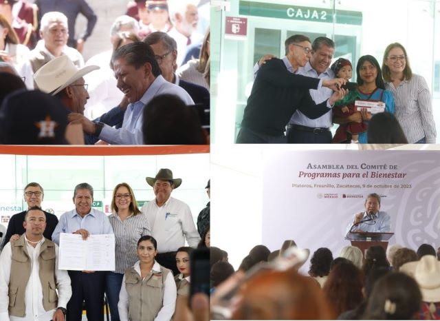 Eventos del gobernador David Monreal en tres municipios este día gobernador comites