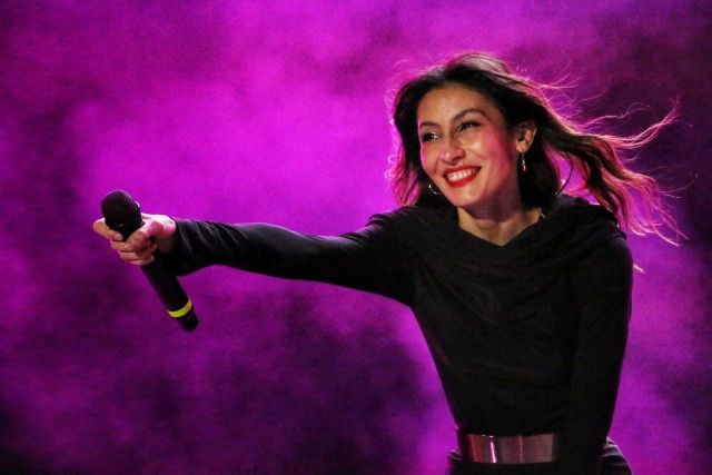 Miles de fans la siguieron en este su primer concierto en Zacatecas Daniela Spalla 2