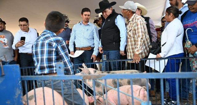 El evento se realizó en la comunidad de Plateros, Fresnillo Porci ovi