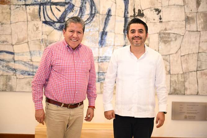 Se reunió con el Director General de la Comisión Nacional del Agua WhatsApp Image 2025 06 05 at 3.52.03 PM