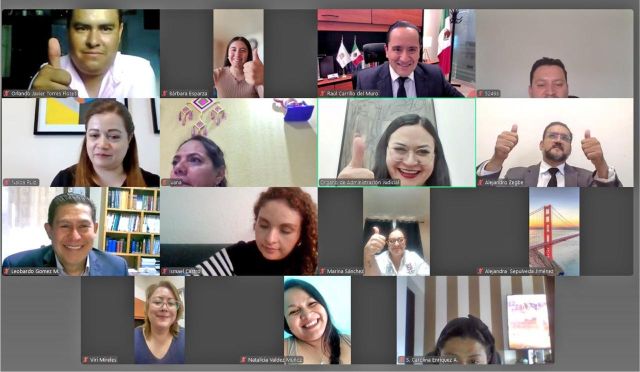 Se imparte a través de la Escuela de Formación Judicial a politica