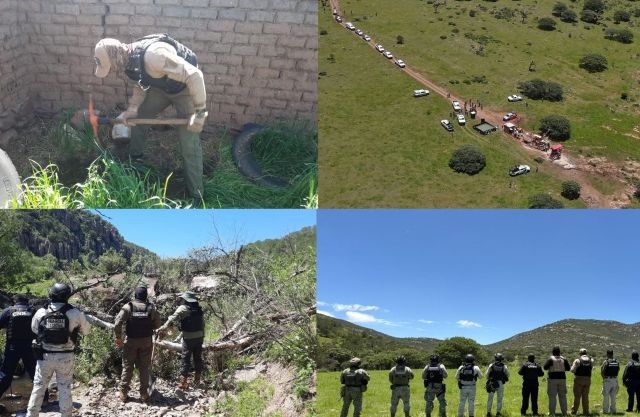 Amplio despliegue en la localidad fresnillense busquedas Medina Luna